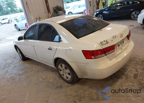 2007 Hyundai Sonata Gls from USA, damaged, VIN 5NPET46C77H289607